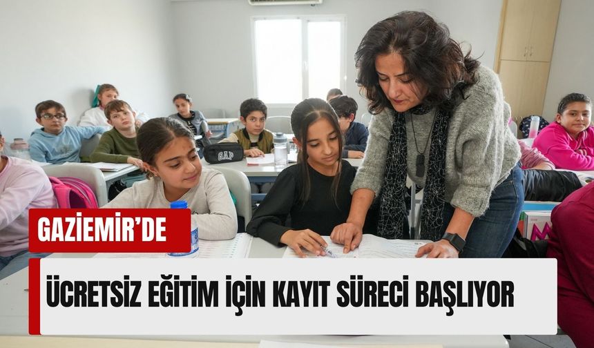 Gaziemir Belediyesi’nden ücretsiz eğitim fırsatı!
