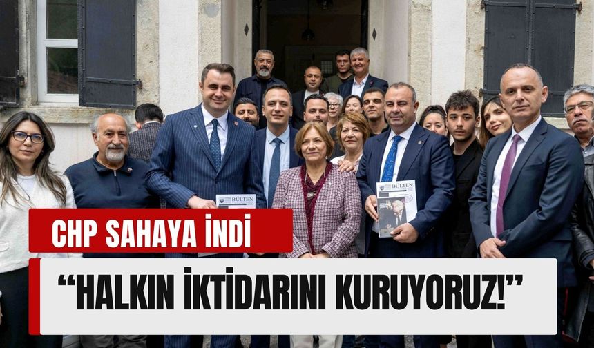 CHP sahaya indi: İlk durak Bornova