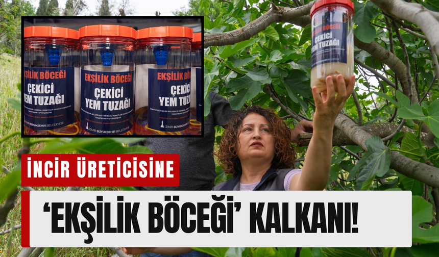 Büyükşehir’den incir üreticisine ‘Ekşilik Böceği’ kalkanı!