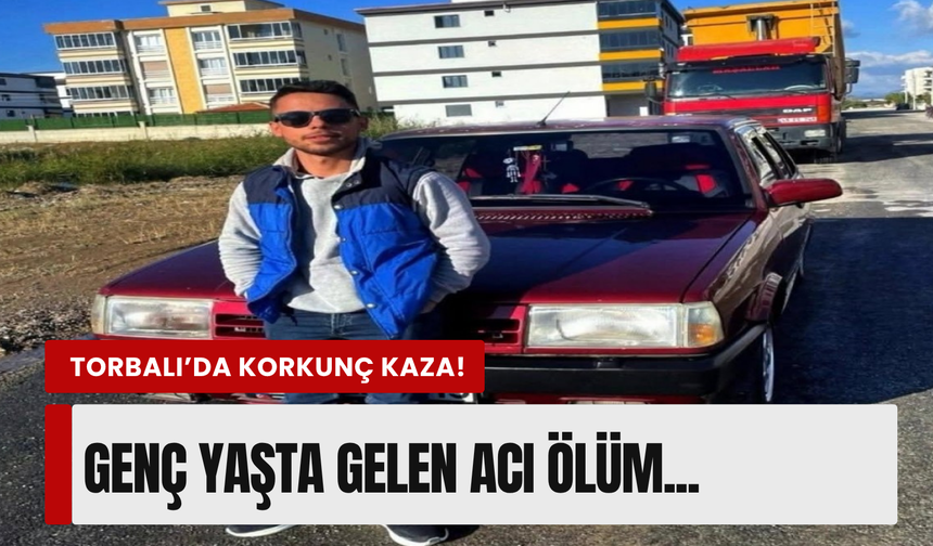 İzmir'de otomobil takla attı: 1 ölü, 1 yaralı