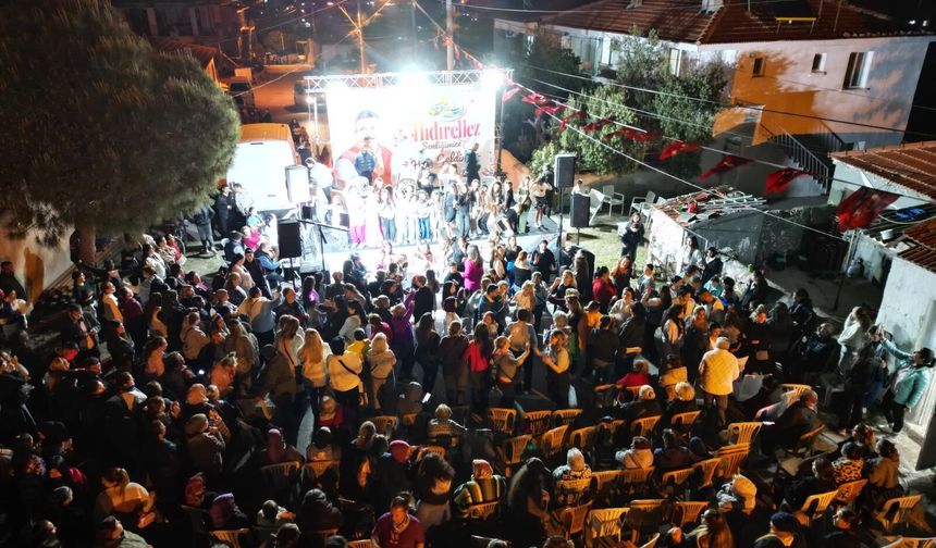Dikili’de Hıdırellez etkinlikleri gün boyu sürdü