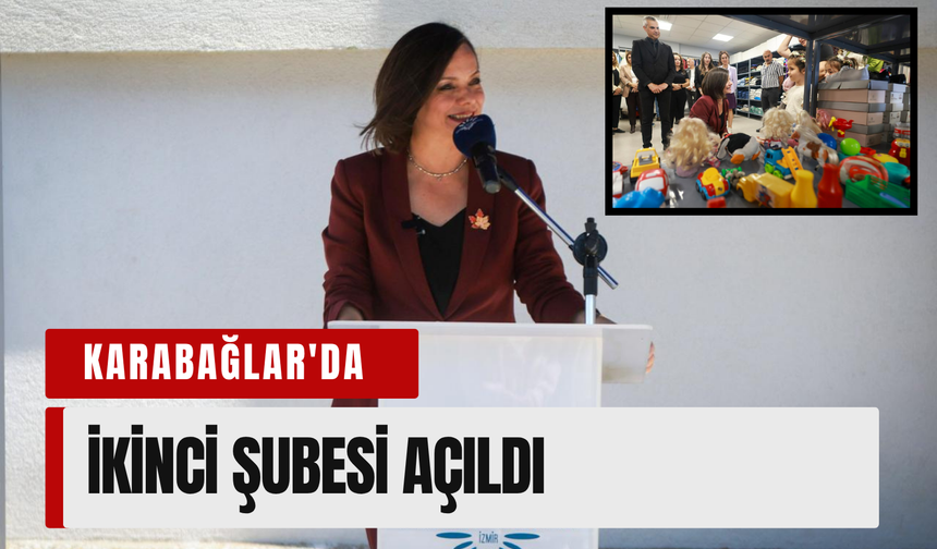 Karabağlar'da Sosyal Market'in ikinci şubesi açıldı