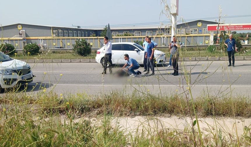 Manisa'da feci kaza: Yolcu otobüsü kadına çarptı