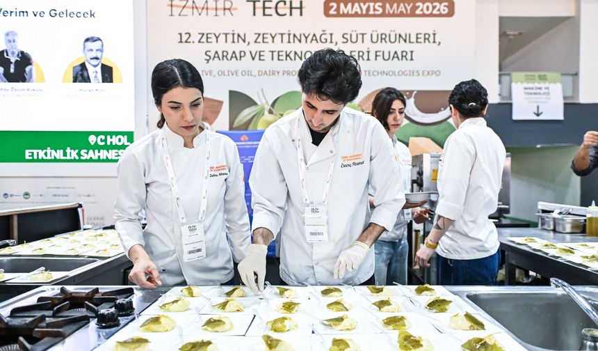 Olivtech Fuarı’nda Ege’nin gastronomi mirası tanıtılıyor