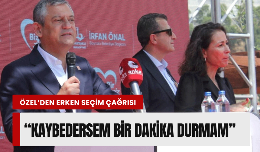 Özgür Özel İzmir'den Erdoğan'a seslendi: 'Koy sandığı, millet kime inanıyor görelim!'