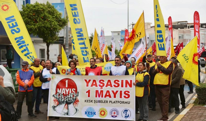 Urla’da 1 Mayıs mesajı