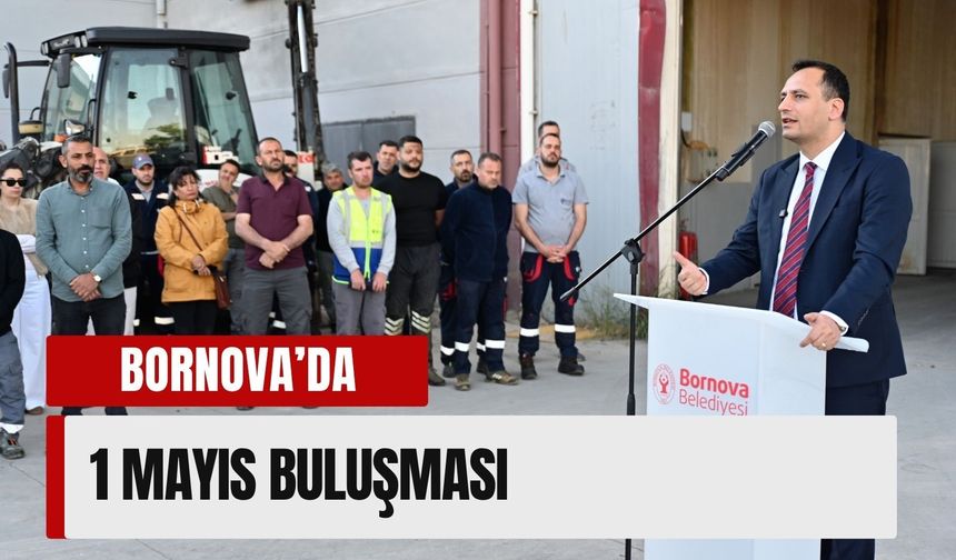 Bornova’da hüzünlü 1 Mayıs