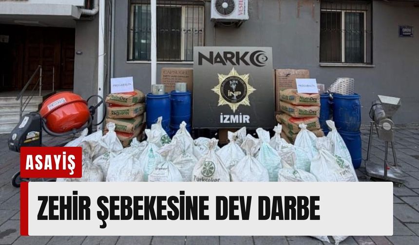 İzmir merkezli dev operasyon