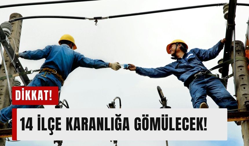 İzmir elektrik kesintisi: Listeye bakmadan plan yapmayın!