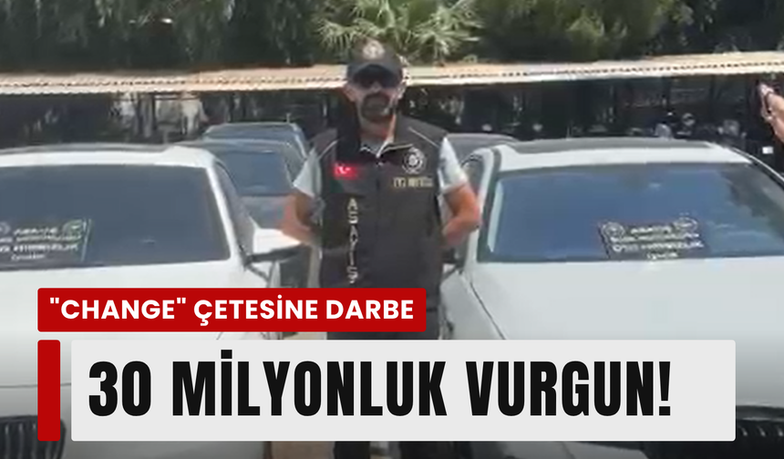 İzmir merkezli oto hırsızlığı operasyonu!
