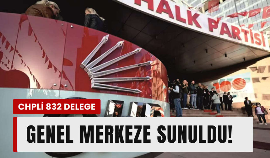 CHP’de Kurultay krizi: 839 imza genel merkezde!