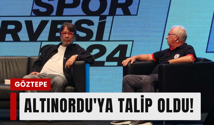 Göztepe'nin hedefinde Altınordu var!