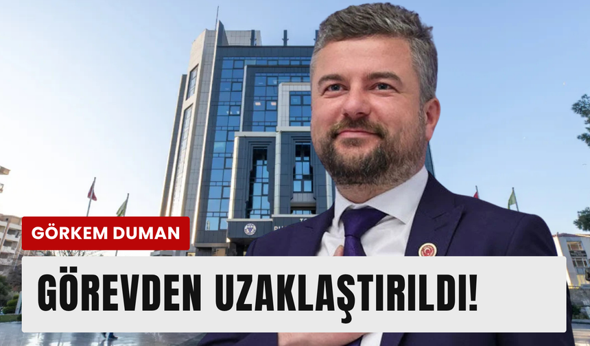CHP'li Başkan, görevden uzaklaştırıldı!