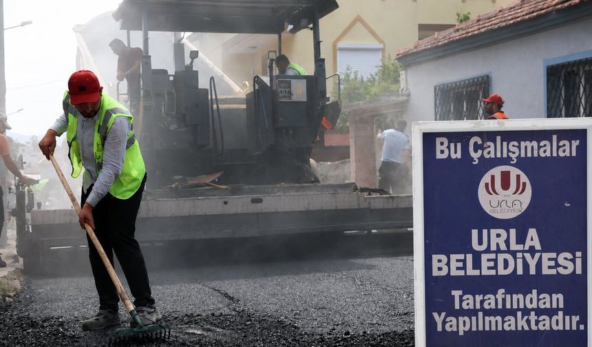 Urla’da yol seferberliği: 186 milyon TL’lik yatırım!