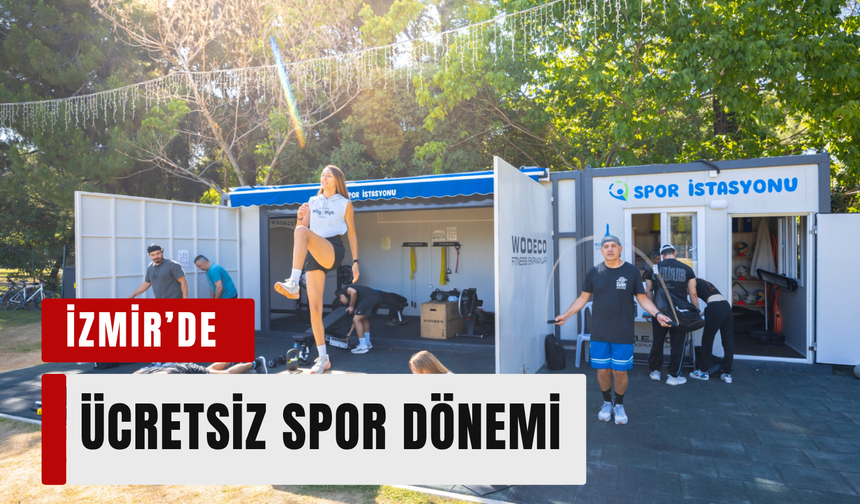 İzmir’de ücretsiz spor dönemi: Vatandaşlar akın ediyor