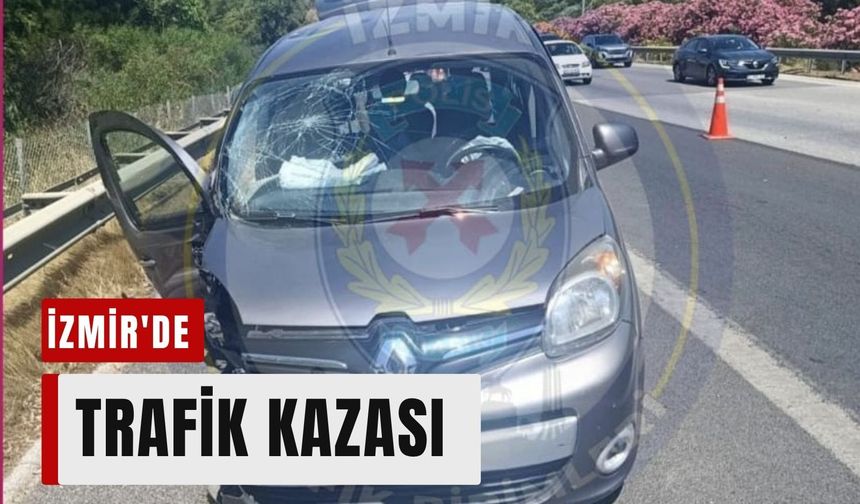 İzmir'de trafik kazası