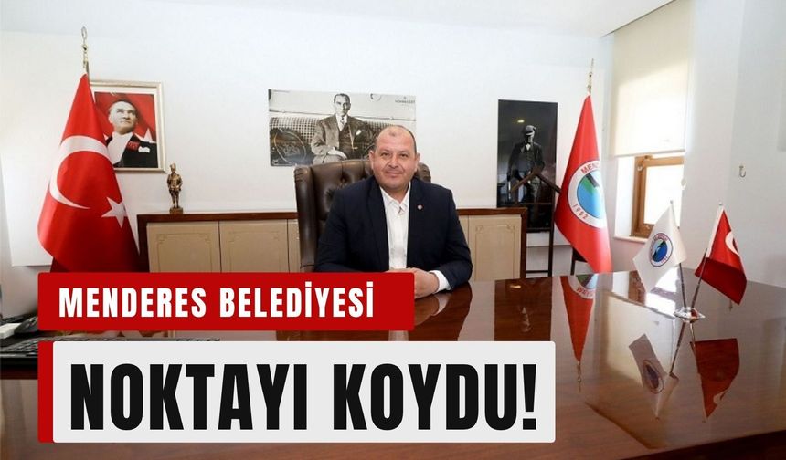 Menderes Belediyesi’nden 'yanıltıcı iddialar' açıklaması: Hukuki süreç başlatıldı