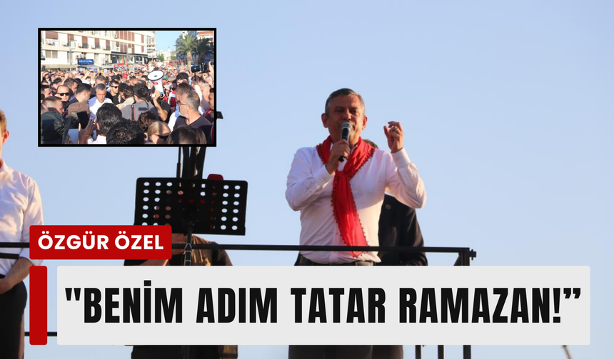 Özgür Özel: ‘Önümüzden çekilin!’