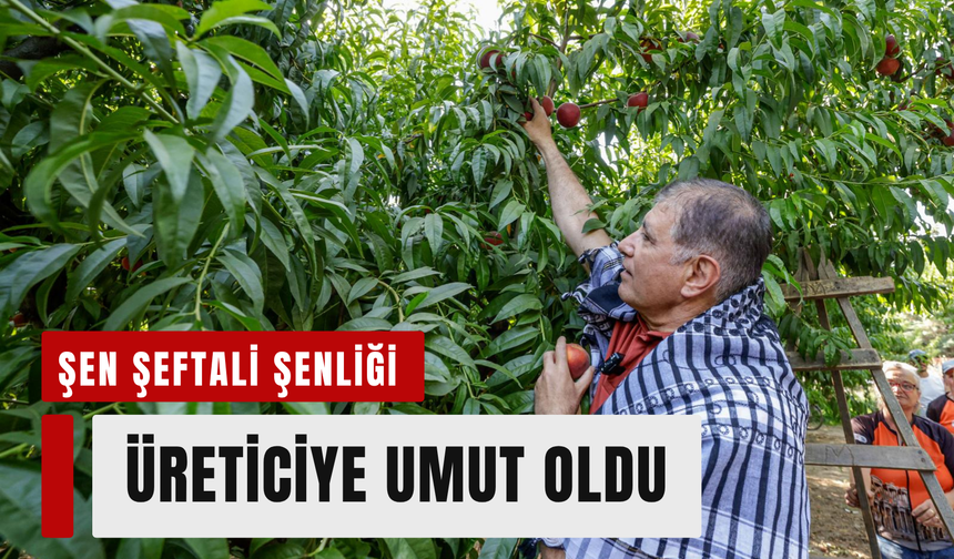 Selçuk'ta Şen Şeftali Şenliği yeniden hayat buldu