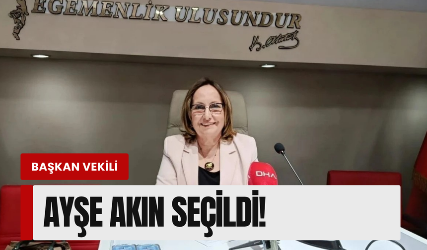 Güzelbahçe’de Başkan Vekili belli oldu!