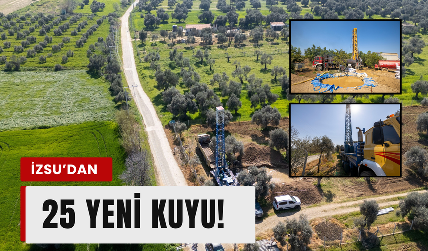 İZSU düğmeye bastı: Kesintisiz su için 25 dev adım!