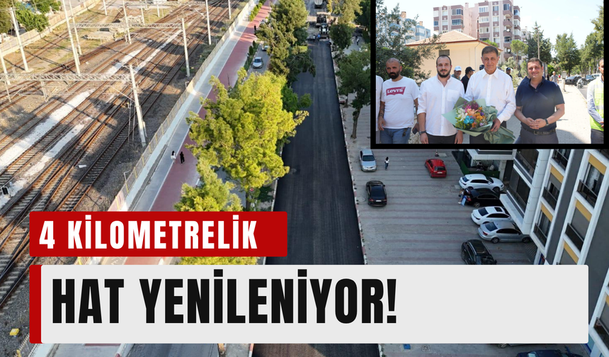 Torbalı’nın ana arterine büyükşehir dokunuşu!