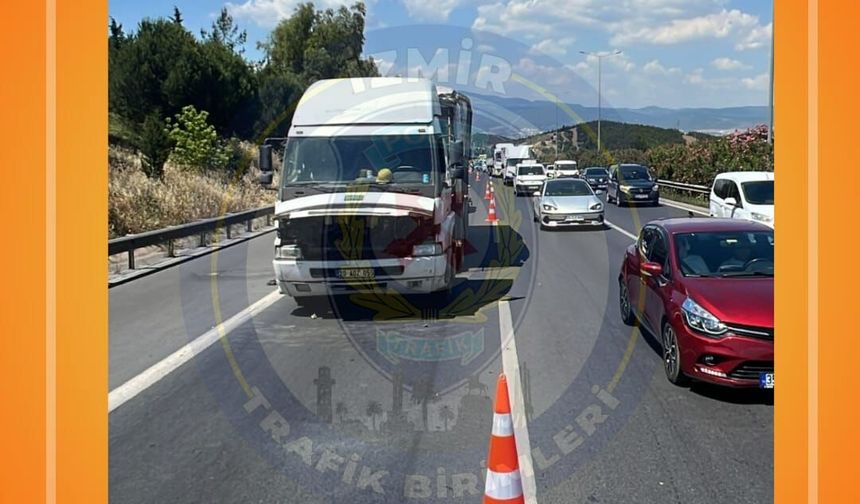 İzmir yönünde ilerleyen sürücüler için son dakika uyarısı yapıldı!