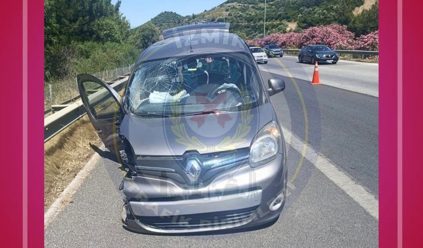 İzmir'de trafik kazası