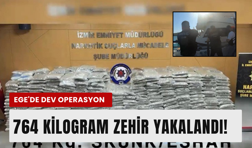 Yunanistan çıkışlı zehir sevkiyatına İzmir’de operasyon!