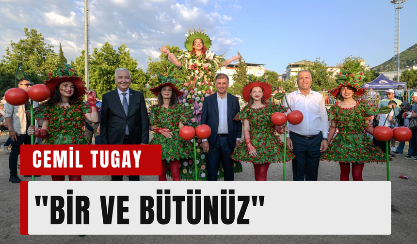 Kemalpaşa’da Altın Kiraz coşkusu: Tugay gençlere seslendi