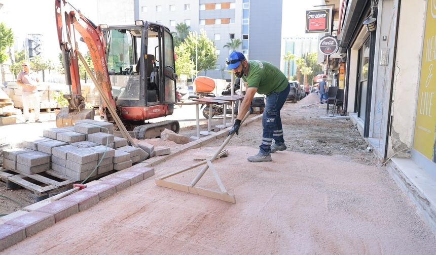 Alsancak'ta ulaşımı rahatlatan çalışma