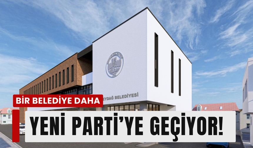 İzmir’de bir belediye daha YENİ Parti’de!