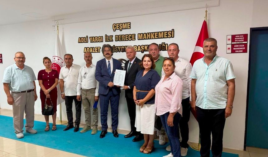 Galip Uluçam mazbatasını aldı, MHP Çeşme’de yeni dönem resmen başladı!