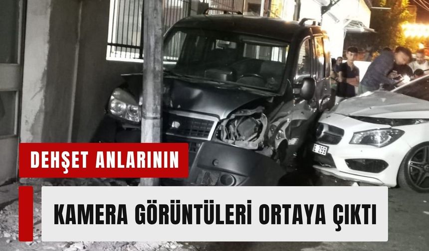 İzmir'deki dehşet anlarının kamera görüntüleri ortaya çıktı