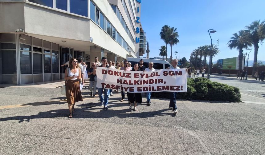 SGK çalışanlarından Dokuz Eylül SGM tepkisi: 'Bu tahsis iptal edilsin'