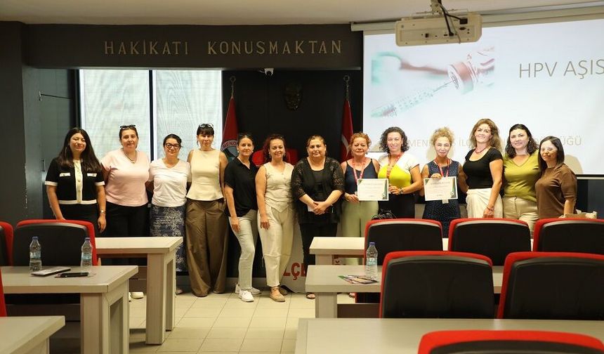 Menderes'te kadın sağlığı için farkındalık eğitimi
