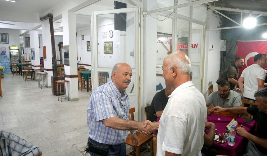 Seferihisar'da Fuat Gümüş'ten çözüm odaklı ziyaret