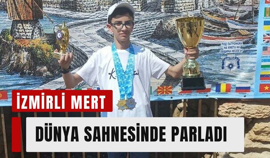 Mert'ten uluslararası büyük başarı