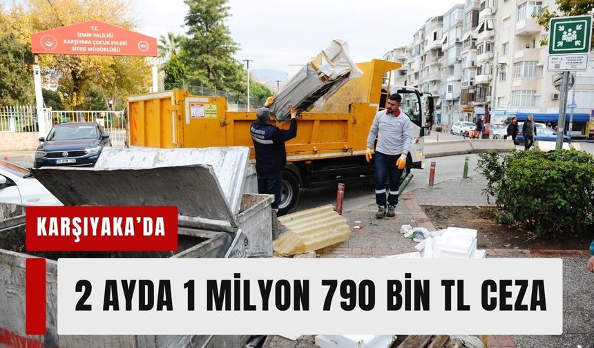 Karşıyaka’da kaçak atığa kameralı takip