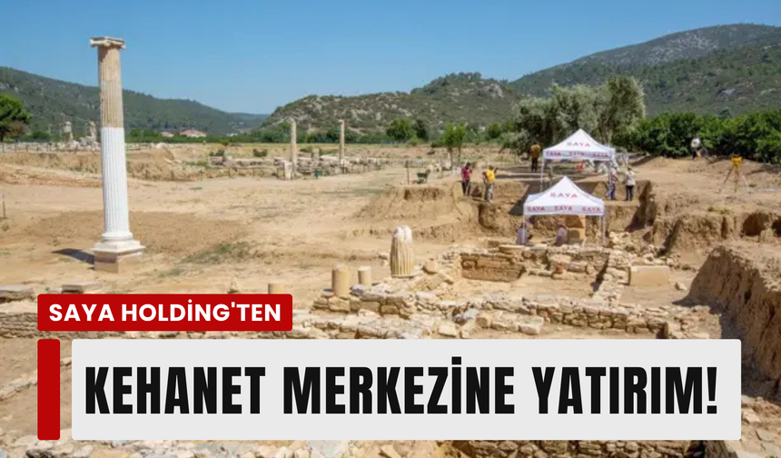 İzmir'in binlerce yıllık mirası Klaros'a sponsorluk desteği!