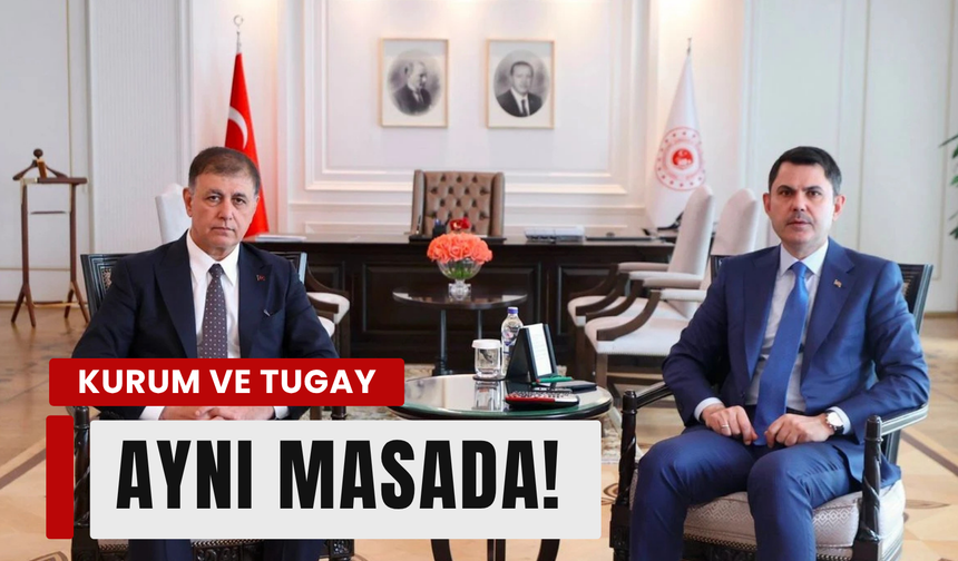 Ankara'da Karabağlar kentsel dönüşüm zirvesi: Kurum ve Tugay bir araya geldi!