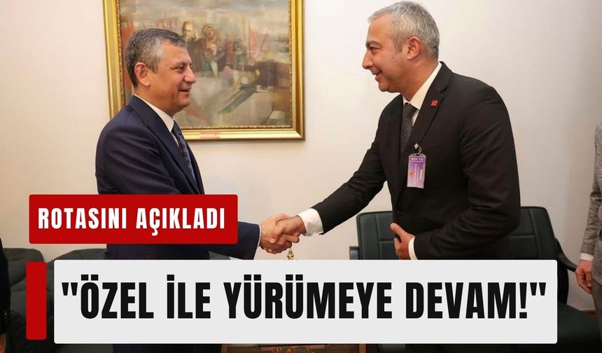 İhraç edildi, rotasını açıkladı: 'Özgür Bey ile yürümeye devam edeceğiz'