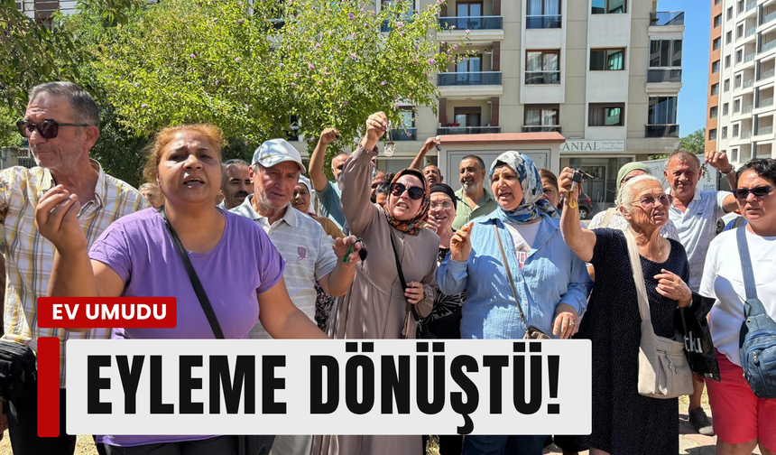 İzmir'de teslim gecikti, eylem başladı!