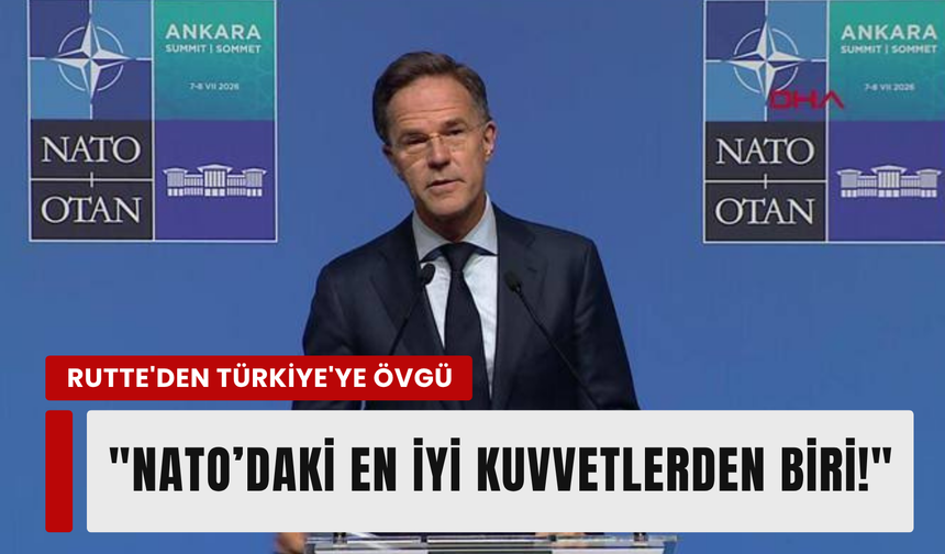 Genel Sekreter Rutte: 'Türkiye NATO için çok önemli!'