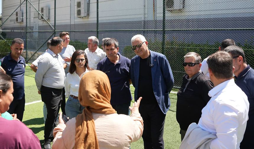 Kemalpaşa'da meclis üyeleri yatırımları sahada inceledi