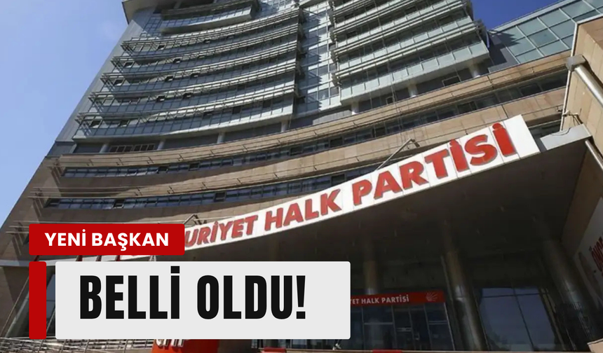 CHP İzmir İl Gençlik Kolları Başkanı belli oldu!