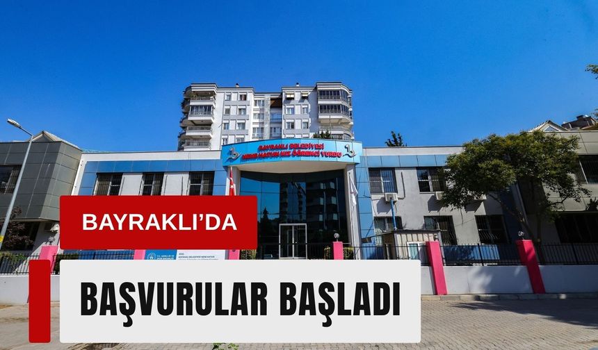 Bayraklı’da kız öğrenci yurdu için başvurular başladı
