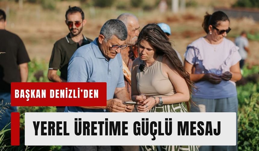 Çeşme’de ata tohumu ve tıbbi bitkiler için yeni adım