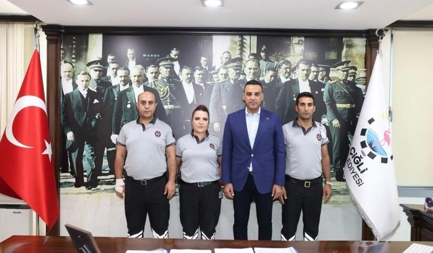 Çiğli’de cesur müdahaleye ödül!