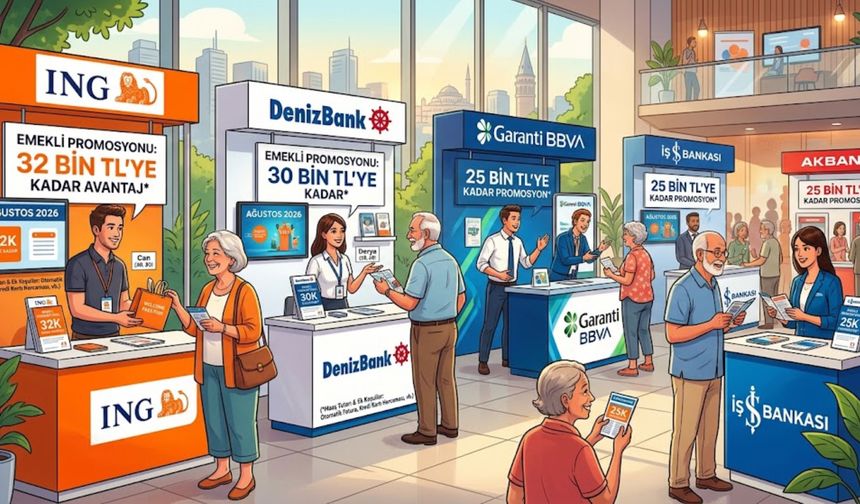 Emekliler dikkat! En yüksek banka promosyonları belli oldu: 32 Bin TL'ye kadar ödeme